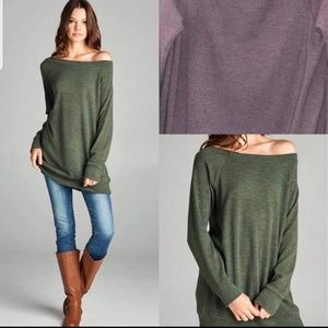 Super soft oversized sweater in Small